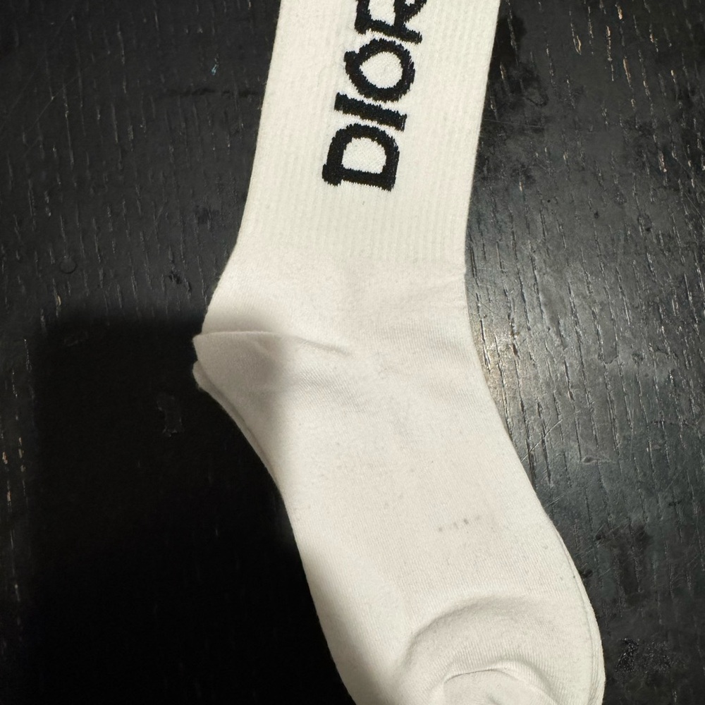 White Casual Socks